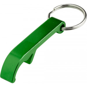ALVAR kovový otvárač / prívesok na kľúče, zelená