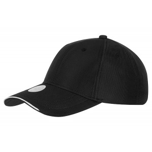 ANGELIKA Športová čiapka s UV ochranou 30+, čierna