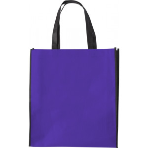 ASUKA dvojfarebná taška z netkanej textílie, fialová