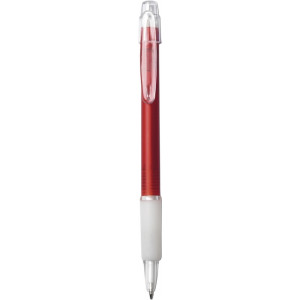 BANGO plastové guličkové pero (modrá n.), červená