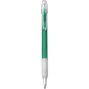 BANGO plastové guličkové pero (modrá n.), zelená