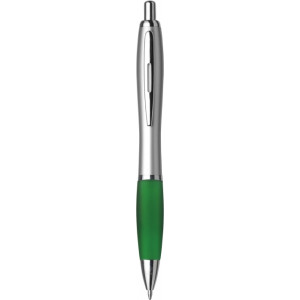 BANKER plastové guličkové pero (modrá n.), zelená
