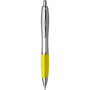 BANKER plastové guličkové pero (modrá n.), žltá