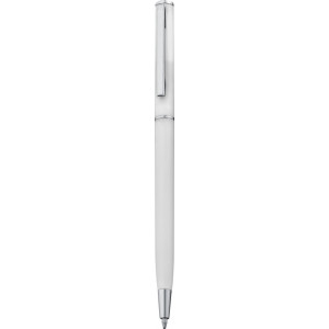 BEA plastové guličkové pero (modrá n.), biela