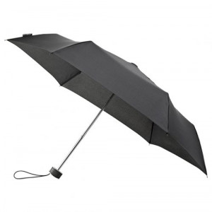 BESIR skladací dáždnik, čierna