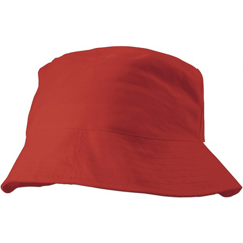 CAPRIO bavlnený klobúk, červená