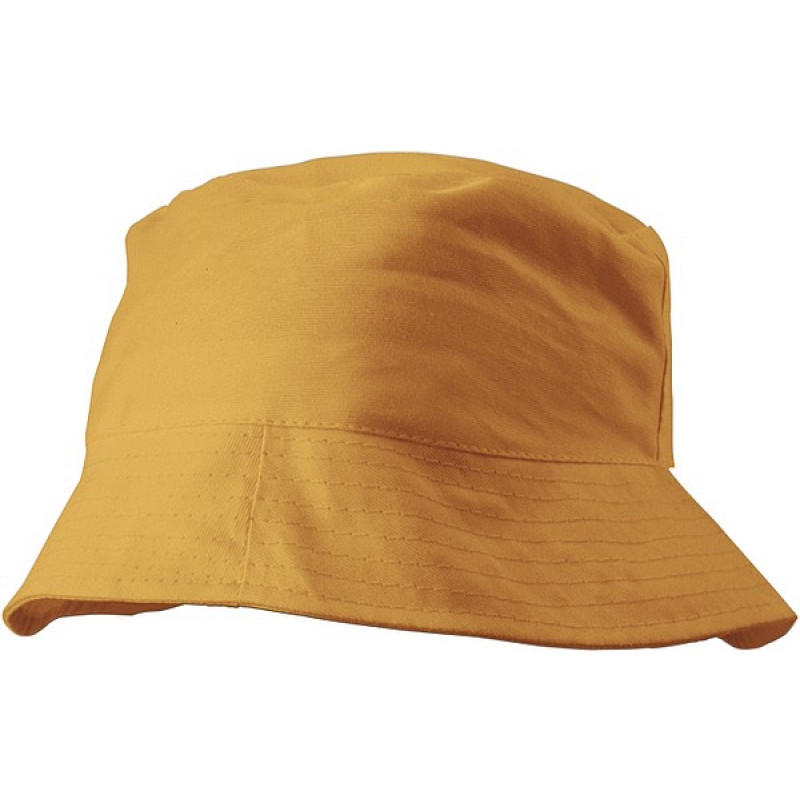 CAPRIO bavlnený klobúk, oranžová