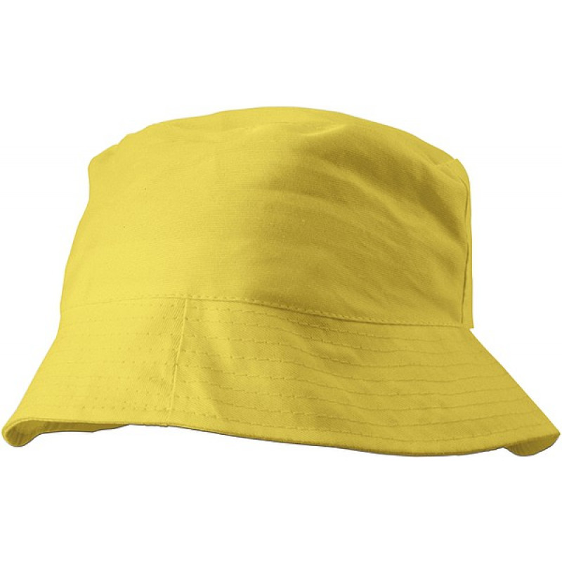 CAPRIO bavlnený klobúk, žltá