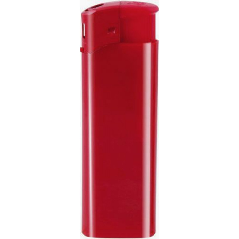 DALE plastový piezoelektrický zapaľovač, červená