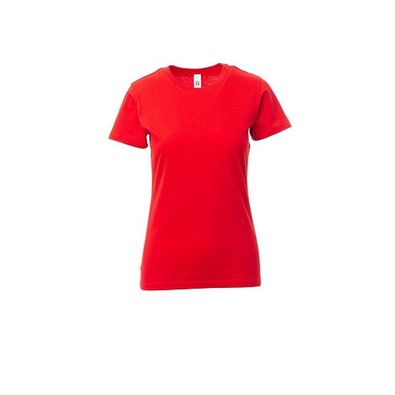 Dámské tričko PAYPER PRINT LADY, červená, M