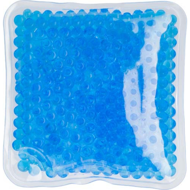 DODO plastový štvorcový vankúšik, zahreje/ochladí, modrá