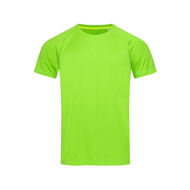 Funkční tričko STEDMAN ACTIVE 140 RAGLAN MEN jasně zelená XXL