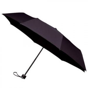 GRANADOS skladací dáždnik v puzdre, čierna