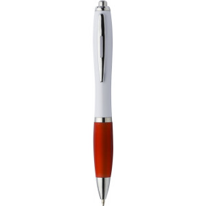 GRUMAN plastové guličkové pero (modrá n.), červená