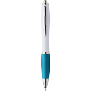 GRUMAN plastové guličkové pero (modrá n.), svetlo modrá