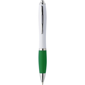 GRUMAN plastové guličkové pero (modrá n.), zelená