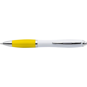 GRUMAN plastové guličkové pero (modrá n.), žltá