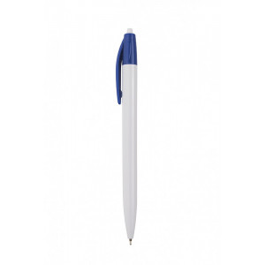 HAUSER EZEE CLICK plastové guličkové pero (modrá n.), modrá