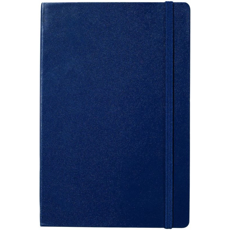 KALON zápisník A5, zatváranie na gumičku, námornícka modrá  