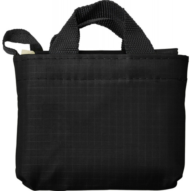 KAWANA skladacia nákupná taška, čierna