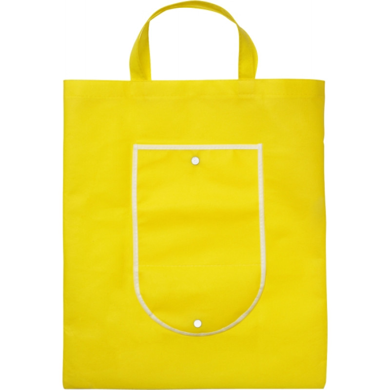 KOMPO skladacia nákupná taška, žltá