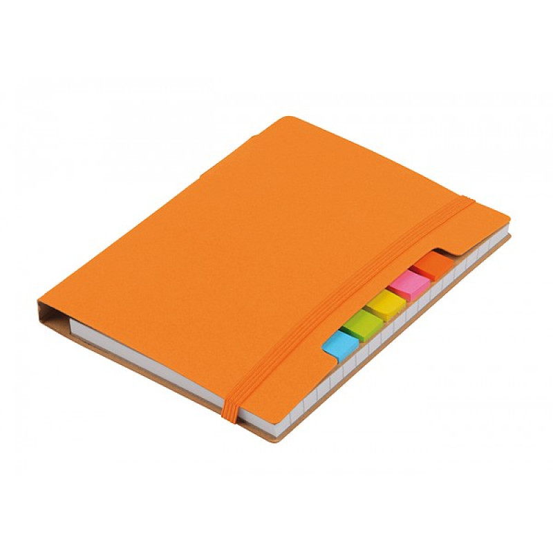 KORDON zápisník s guličkové perom (čierna n.), oranžová