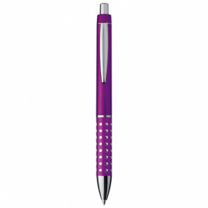 LANDRY plastové guličkové pero (modrá n.), fialová