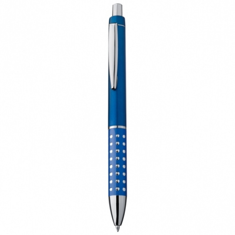 LANDRY plastové guličkové pero (modrá n.), modrá
