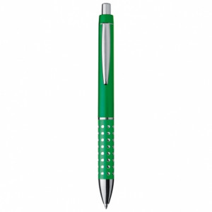LANDRY plastové guličkové pero (modrá n.), zelená