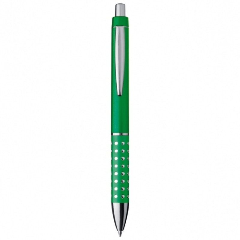 LANDRY plastové guličkové pero (modrá n.), zelená