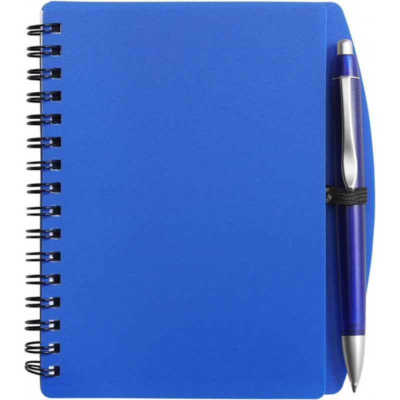 LIBERO A6 poznačkyblok A6, guličkové pero, modrá