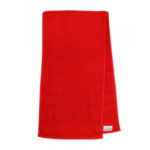 MASEWERA Športový uterák 30x130 cm 450 gr/m2, červená