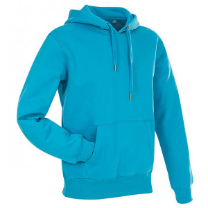 Mikina STEDMAN ACTIVE SWEAT HOODY MEN tyrkysovo modrá L