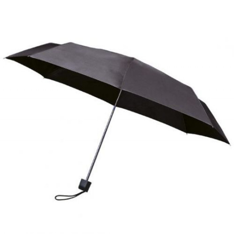 MUNCH skladací dáždnik, čierna konštrukcia, tmavo sivá