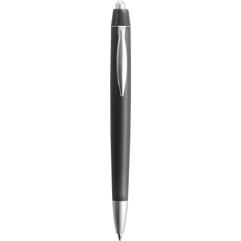 NERO plastové guličkové pero (modrá n.), čierna