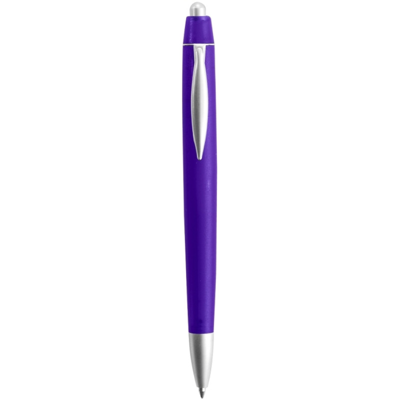 NERO plastové guličkové pero (modrá n.), fialová