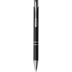 NILES kovové guličkové pero (modrá n.), čierna