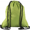 PANGOR Stahovací batoh s kapsičkou na zip, žlutý