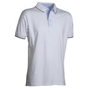 Polokošeľa PAYPER CAMBRIDGE biela/námornícka modrá   XXXL