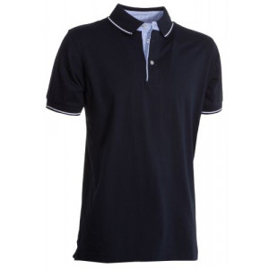 Polokošeľa PAYPER CAMBRIDGE námornícka modrá  /biela XXXL