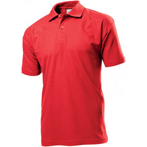 Polokošeľa STEDMAN POLO MEN červená XXXL