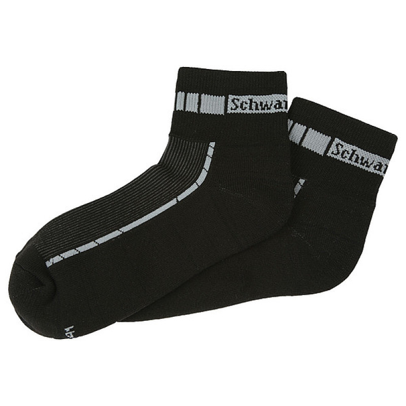 SCHWARZWOLF BIKE ponožky, čierna, veľkosť 39-41
