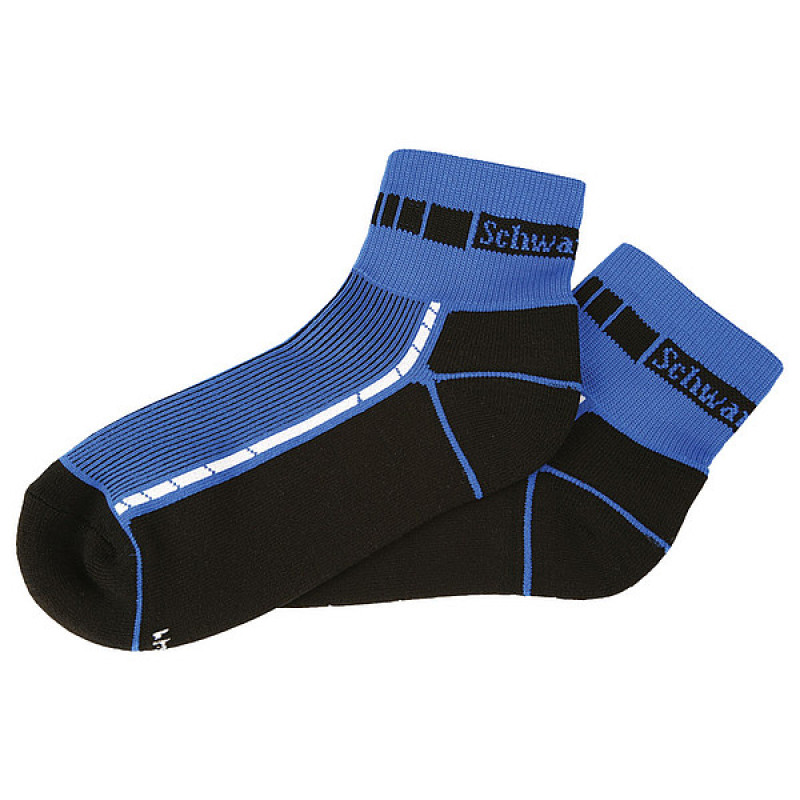 SCHWARZWOLF BIKE ponožky, modrá, veľkosť 36-38