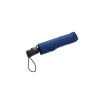 SCHWARZWOLF CRUX Skládací deštník s reflexním páskem a karabinou, modrý