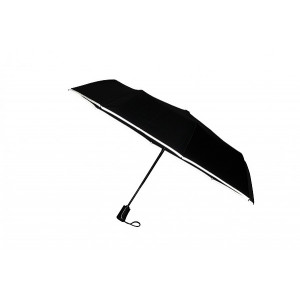 SCHWARZWOLF CRUX - skládací deštník s reflexním páskem a karabinou