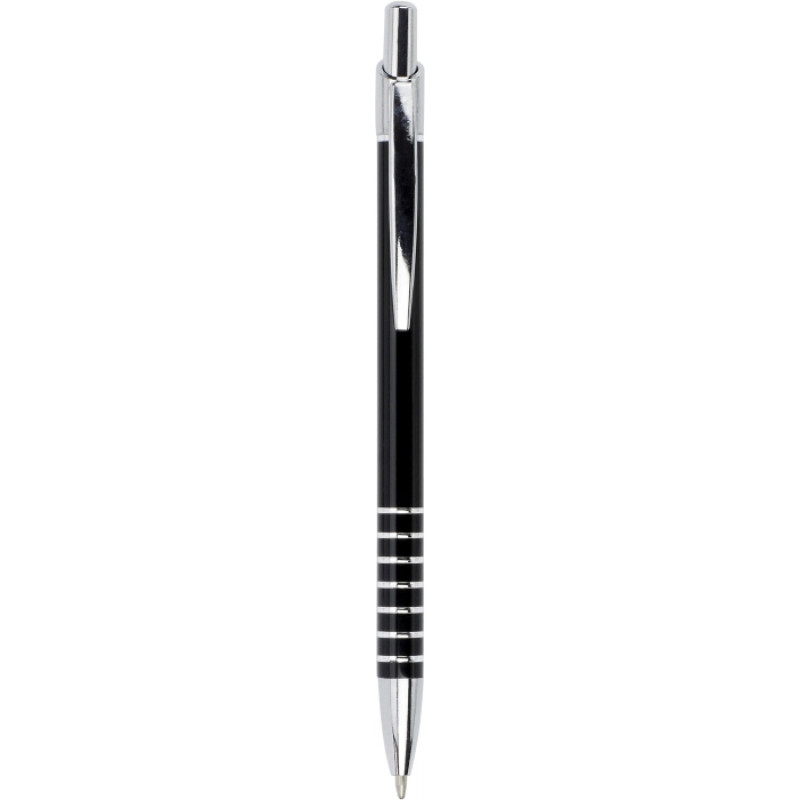 SERAK hliníkové guličkové pero (modrá n.), čierna