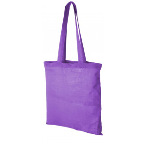 TOMAN bavlnená nákupná taška, fialová