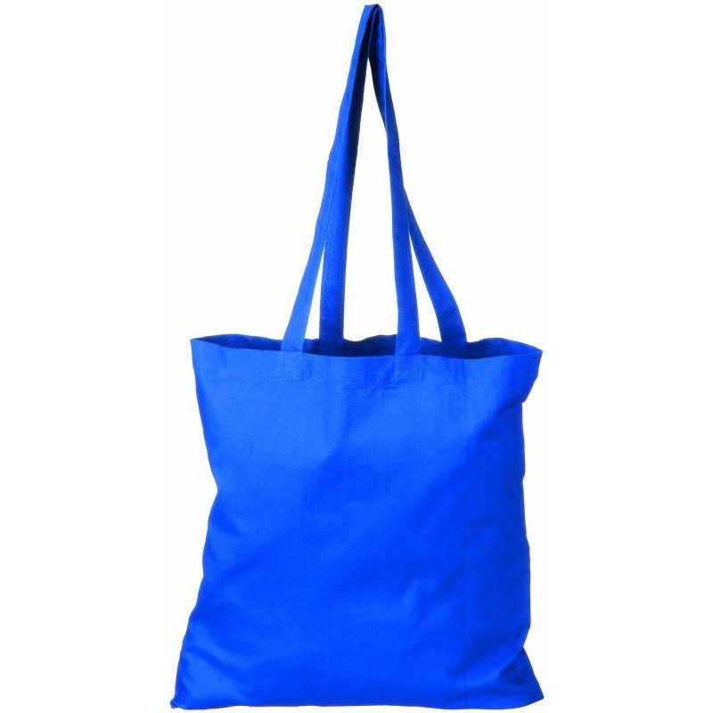 TOMAN bavlnená nákupná taška, kráľovsky modrá