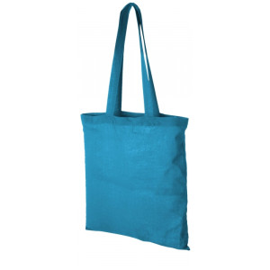 TOMAN bavlnená nákupná taška, modrá