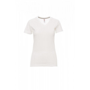 Tričko dámske PAYPER V-NECK biela XL